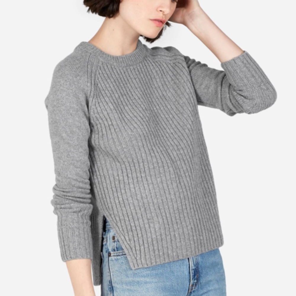 Everlane Wool Ribbed Sweater